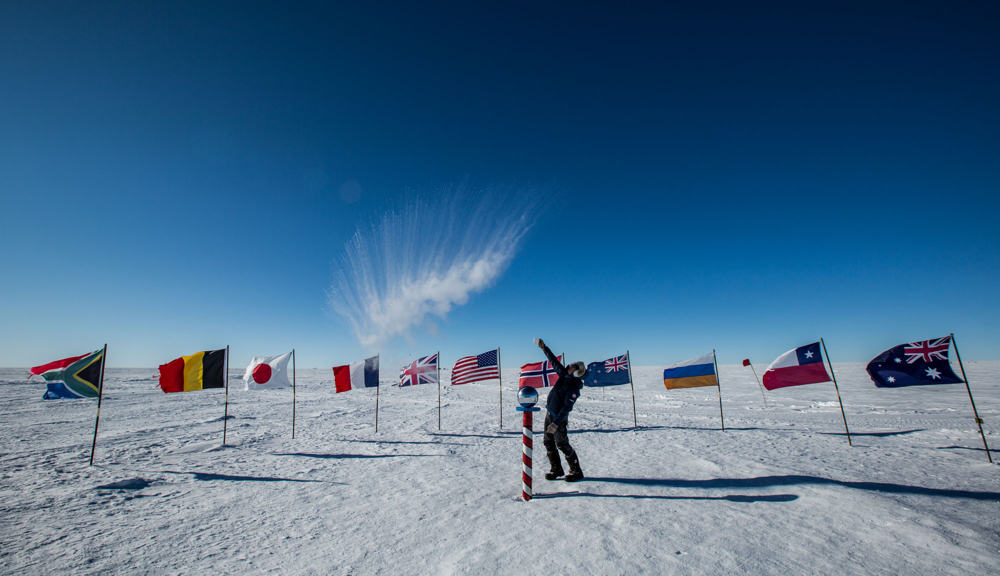 Ceremonial South Pole by Eric Larsen