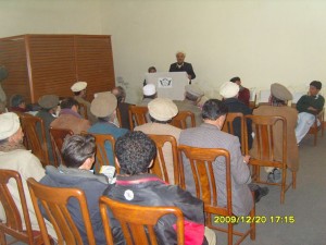 Miftahuddin, ACO Chitral is delivering speech Miftahuddin, ACO Chitral is delivering a speech