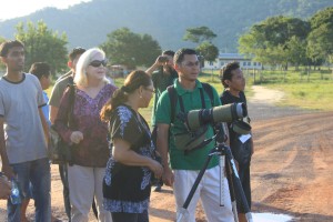 Birding_Minister of Amerindian Affairs_Carol Horning_USAID_GTIS_Guide Training_Bina Hill.JPG
