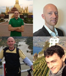 Top Left: Jason Rolan, Top Right: Sandor Leinwand, Bottom Right: Jean-Baptiste Richard, Bottom Left: Matthew Blench