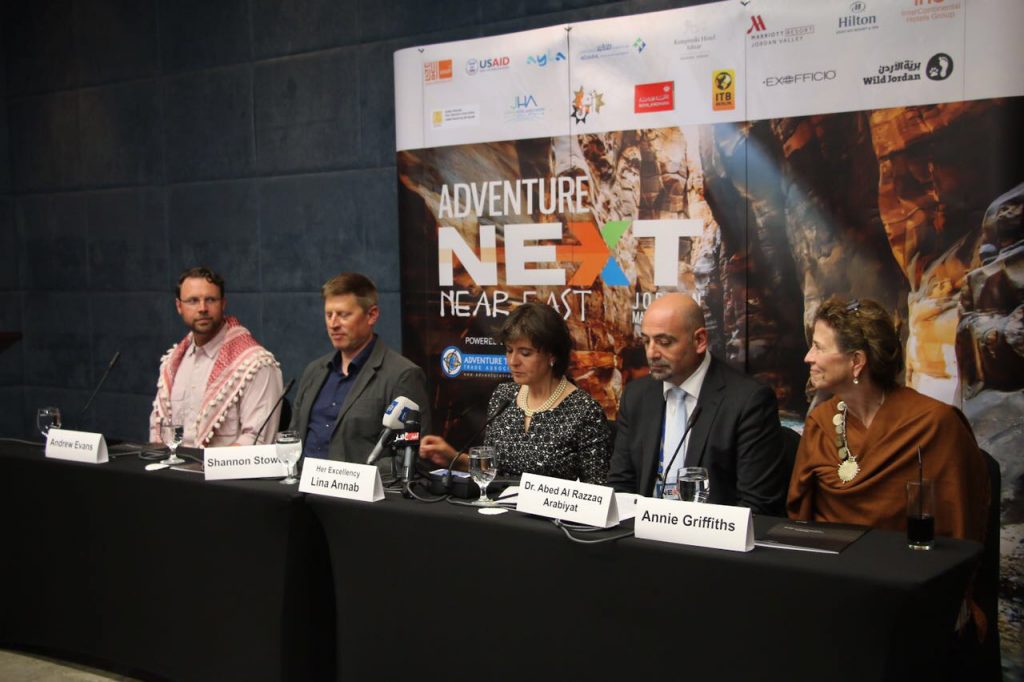 The forward-thinking panel topics have inspired many AdventureNEXT Near East delegates to begin making plans to attend next year's event. © Visit Jordan