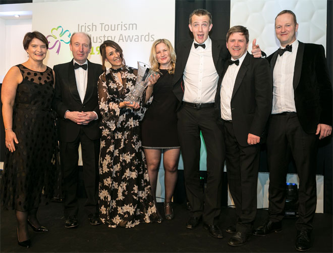 Vagabond Small Group of Ireland Walks Two Awards at Annual Irish Tourism Event Adventure Travel News