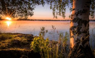 Lake in Finland